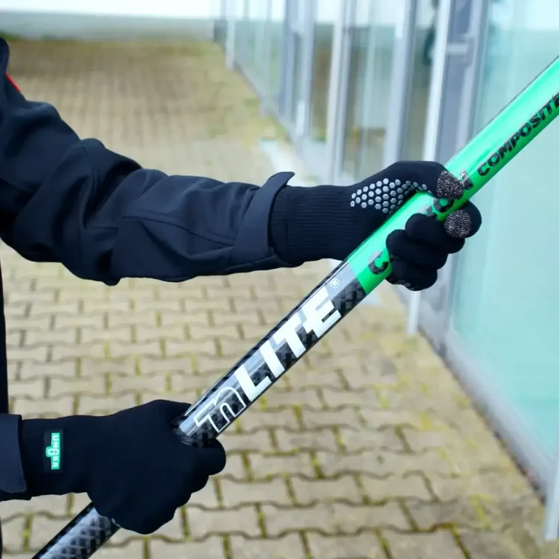 UNGER ErgoTec Glasreinigungshandschuhe GLON