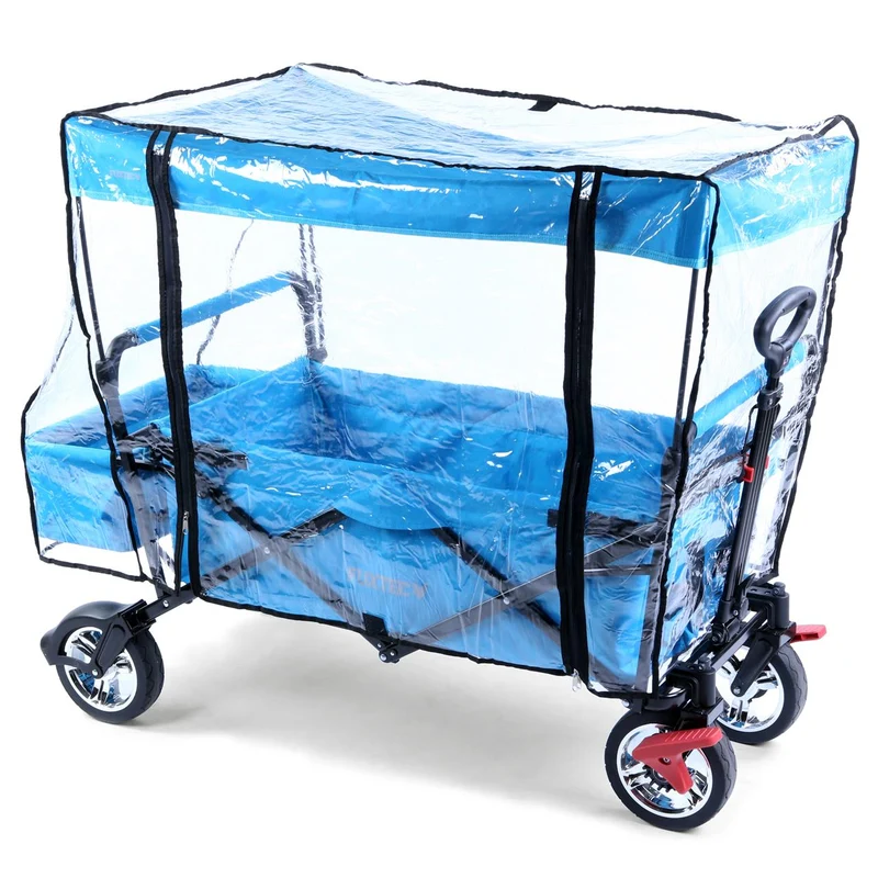 B-WARE Regenschutz transparent für Bollerwagen CT500