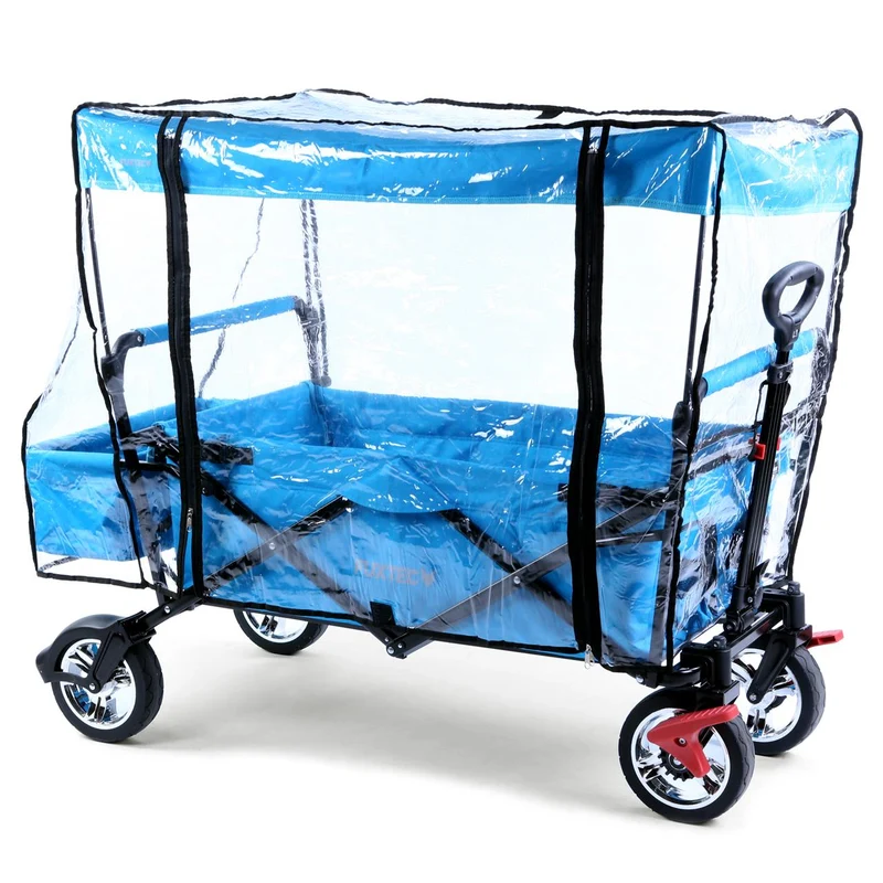 B-WARE Regenschutz transparent für Bollerwagen CT500