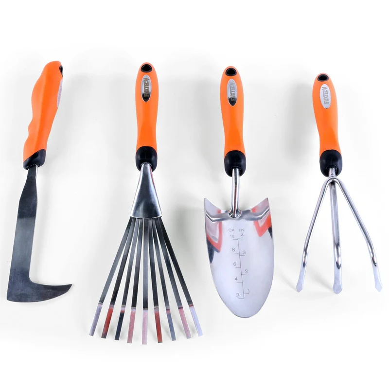 B-WARE FUXTEC 4er Set Premium Handgartenwerkzeug