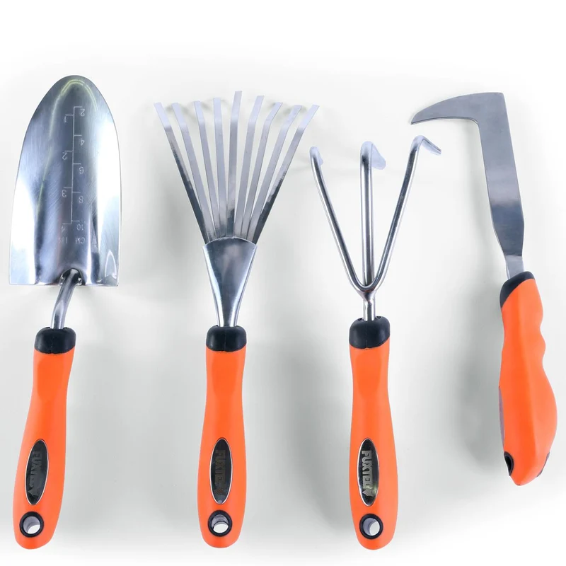 B-WARE FUXTEC 4er Set Premium Handgartenwerkzeug