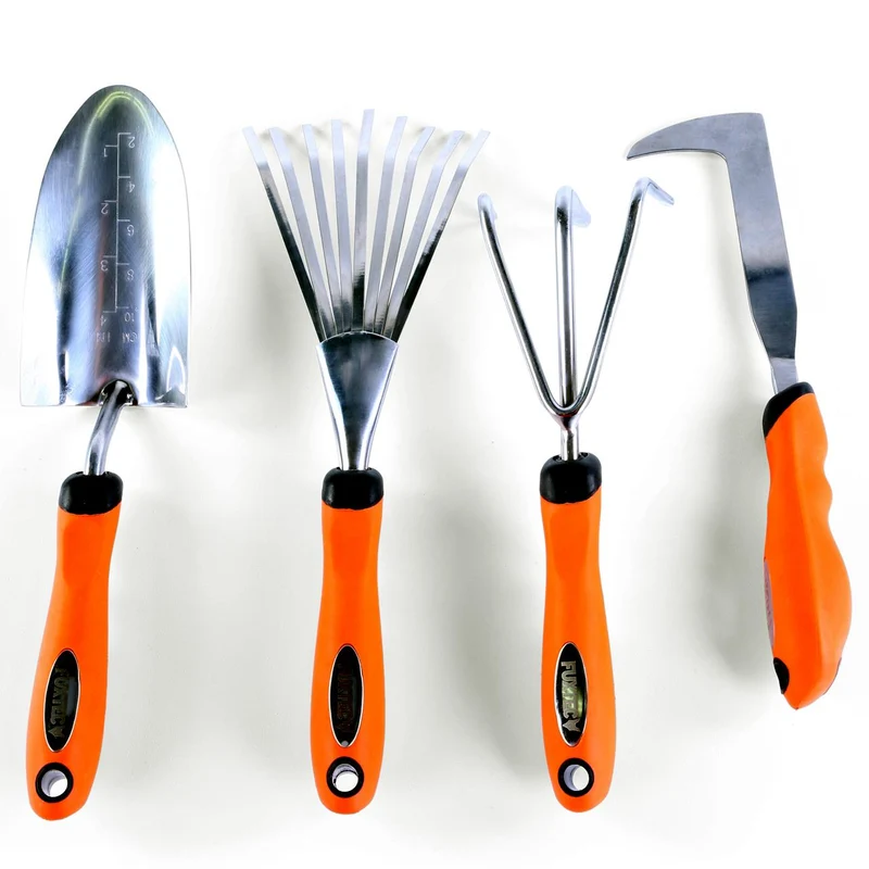 B-WARE FUXTEC 4er Set Premium Handgartenwerkzeug