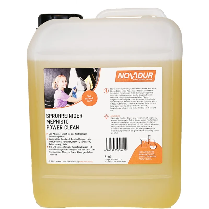 NOVADUR Sprühreiniger Mephisto Power-Clean