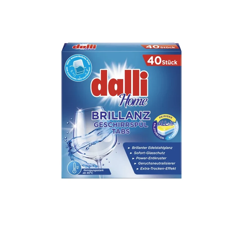 dalli Home BRILLIANZ Geschirrspültabs ALL-in-1