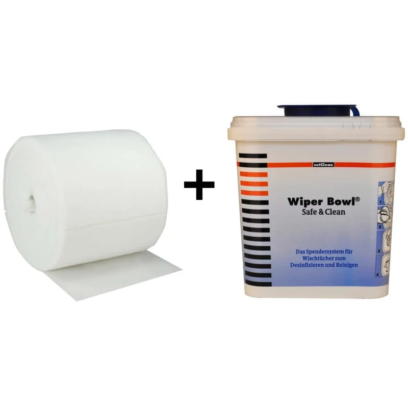 Multitex Wipes Set mit Spendereimer