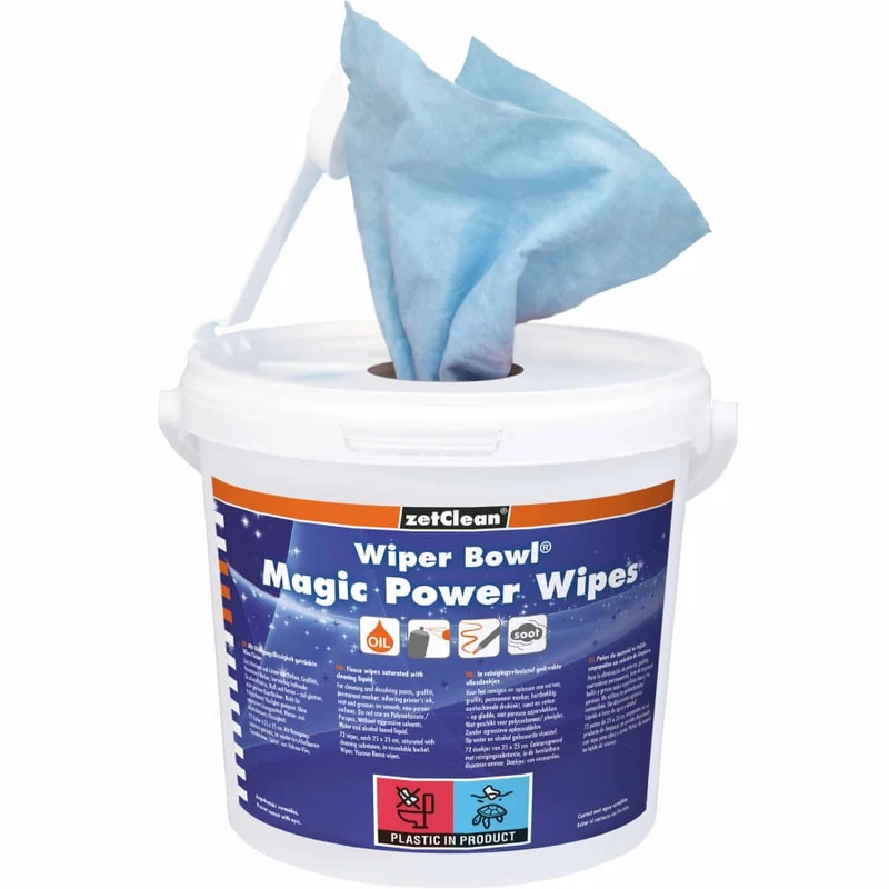 Wiper Bowl feuchte Reinigungstücher