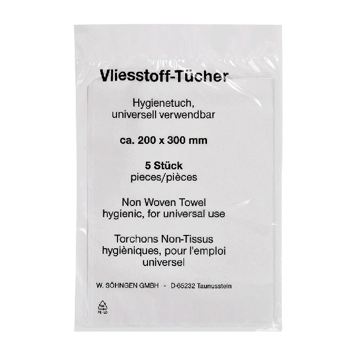 Vliestücher 200 x 300 mm à 5 Stück | Packung (5 Stück)