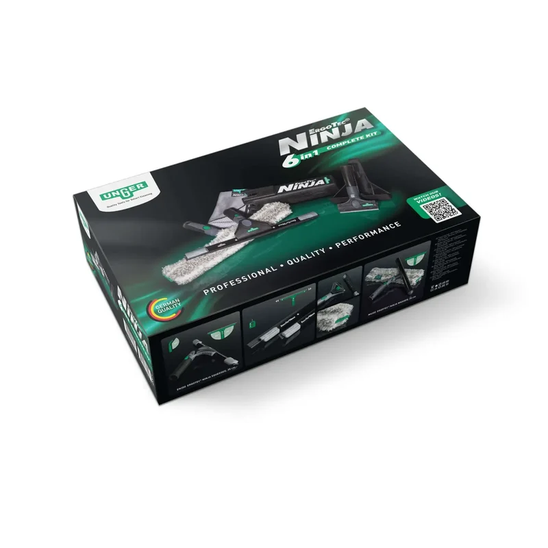 Unger ErgoTec Ninja 6in1 Complete Kit AKN14