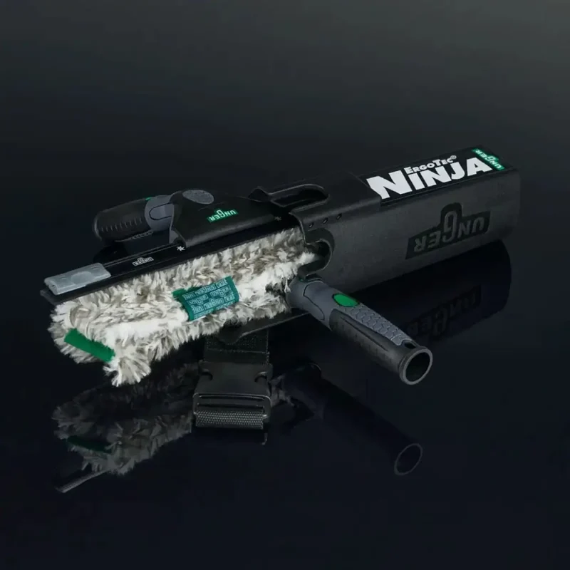 UNGER AKN12 ErgoTec NINJA 4in1 Fensterputzset
