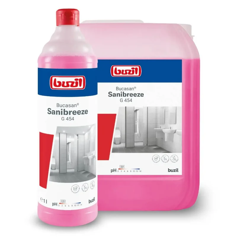 Buzil Bucasan Sanibreeze G454 Sanitärreiniger mit Geruchsblocker 1l
