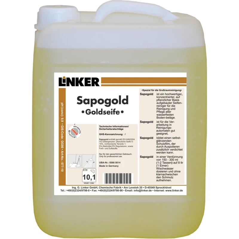 Linker Sapogold Goldseife Seifenreiniger
