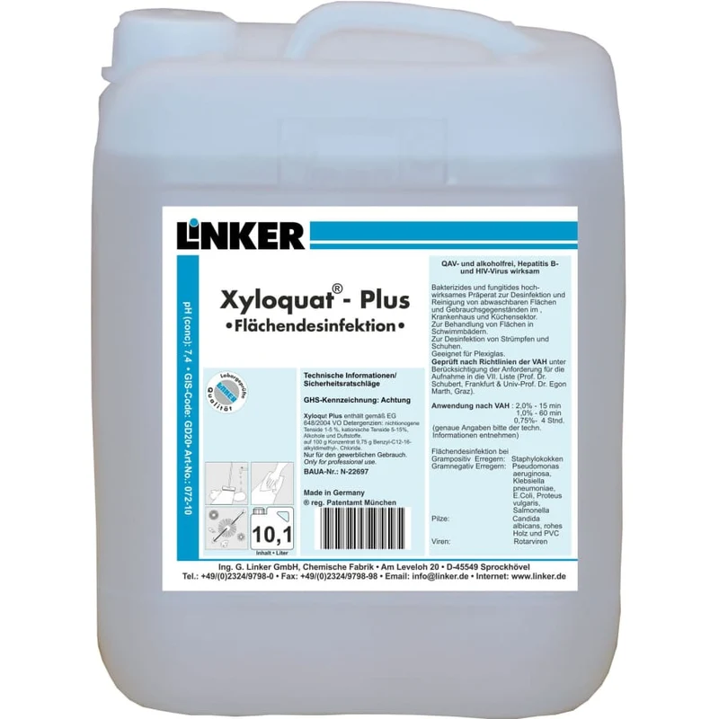 Linker Xyloquat-Plus Flächendesinfektion