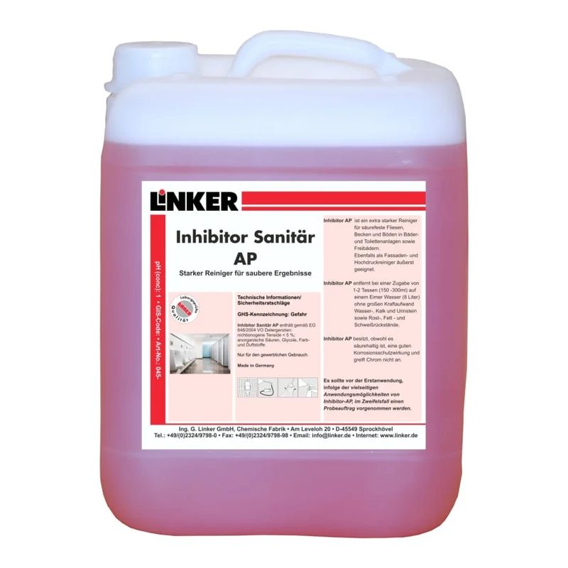 Linker Inhibitor-Sanitär AP extra stark Untergrundreiniger
