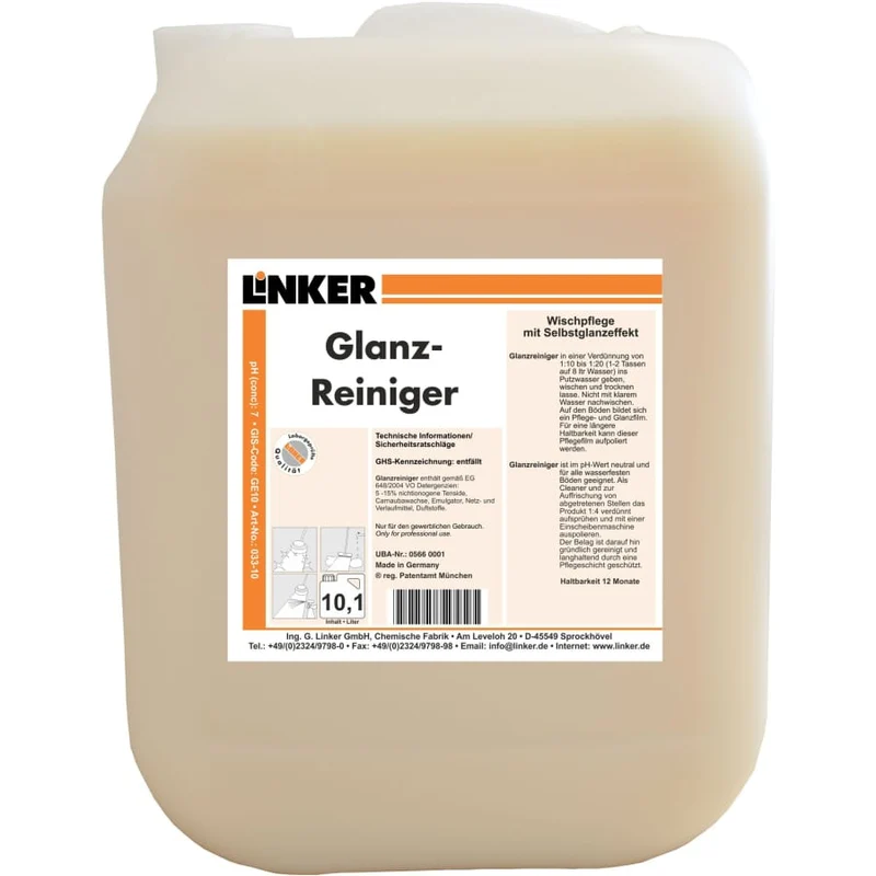 Linker Glanzreiniger