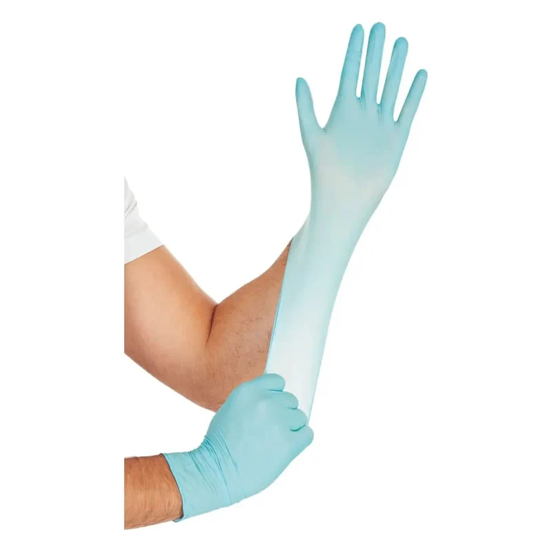 Hygostar Neopren-Handschuhe Neo Stretch Pro puderfrei Türkis