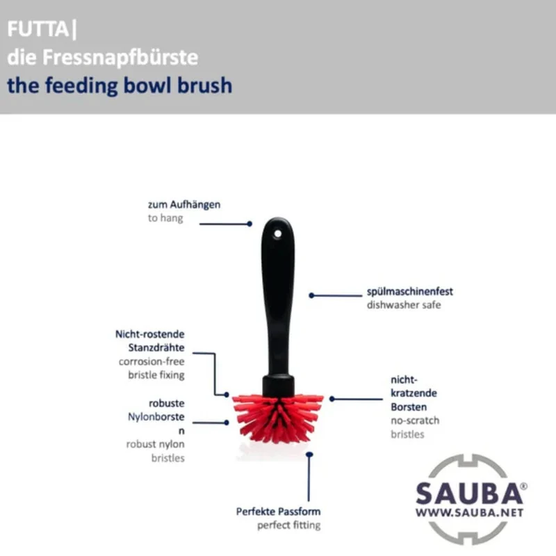 Sauba FUTTA Futternapf Bürste