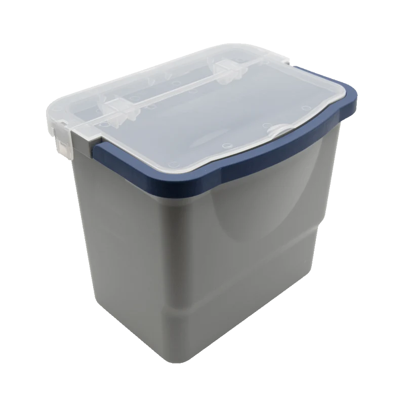 305024 Eimer 6 Liter, grau, blauer Henkel (XL, PRO) SPRiNTUS