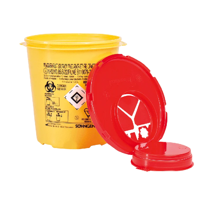 Kanülenabwurfbehälter PSB rund