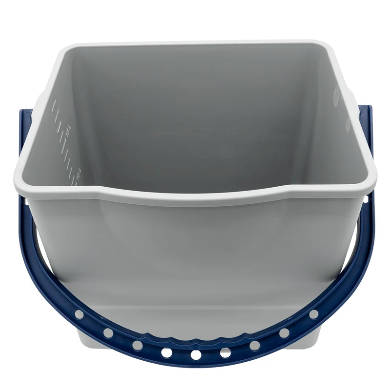 301185 Eimer 18 Liter, grau, blauer Henkel (CombiX XL, PRO) SPRiNTUS