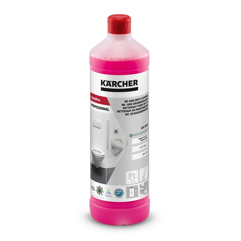 SanitPro WC- und Grundreiniger CA 10 C eco!perform für verschmutzte Sanitäroberflächen