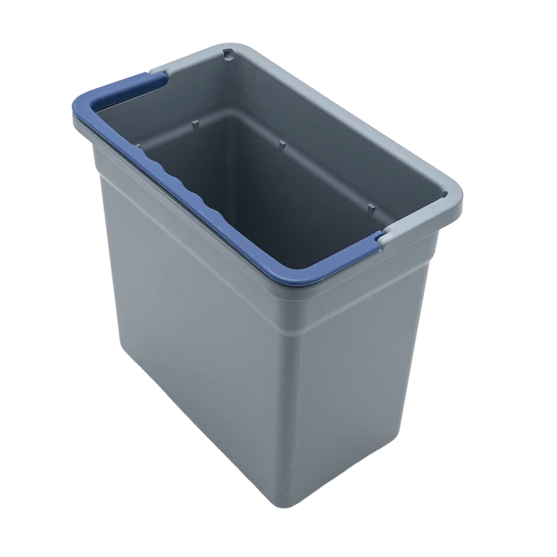 306538 Eimer 5 Liter, grau, blauer Henkel für VariX ZERO SPRiNTUS
