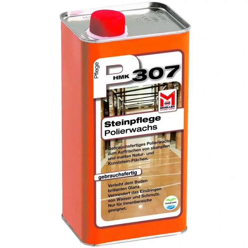 HMK P307 Steinpflege-Polierwachs 1l