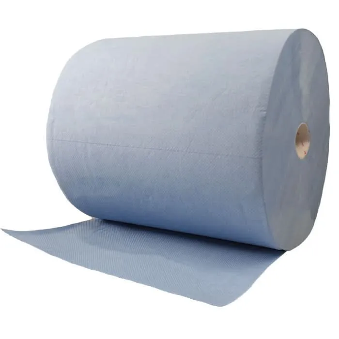 Putzpapier 3-lagig 1000 Blatt 36x34 cm Blau Zellstoff