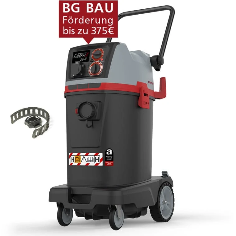 SPRiNTUS CraftiX H Sicherheitssauger mit Asbestzulassung