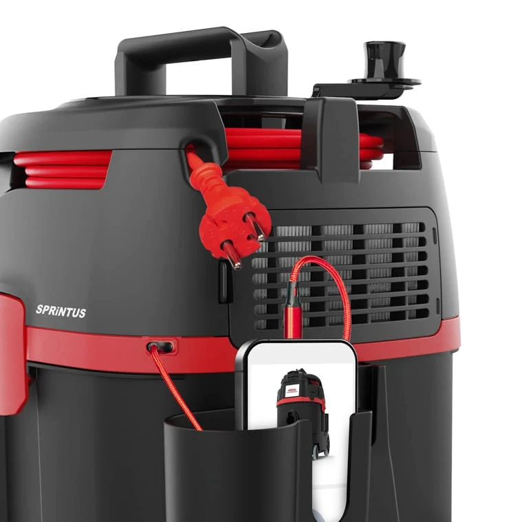 SPRiNTUS ERA PRO ZERO Komfort-Set mit Elektrosaugbürste