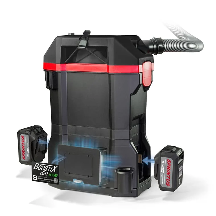 SPRiNTUS BoostiX iGO ZERO Akku-Rucksacksauger