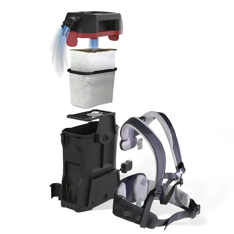 SPRiNTUS BoostiX iGO ZERO Akku-Rucksacksauger
