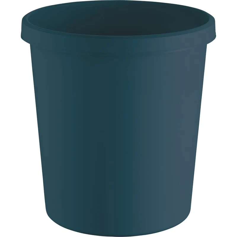 helit Papierkorb the green german aus Recyclingkunststoff, 18 Liter