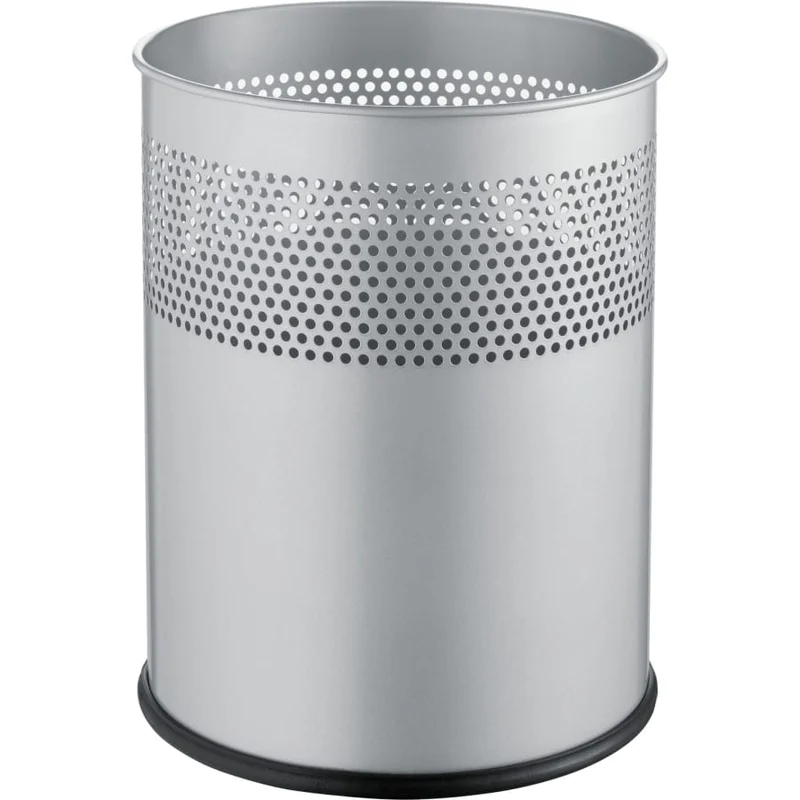helit Papierkorb the dot mit Lochdekor, 15 Liter