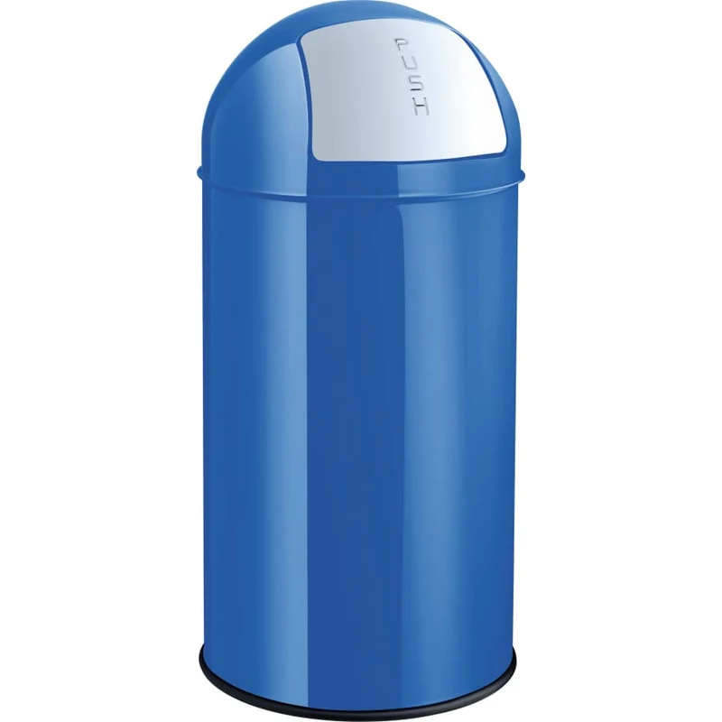 helit Abfallbehälter the dome mit Push-Deckel, 50 Liter