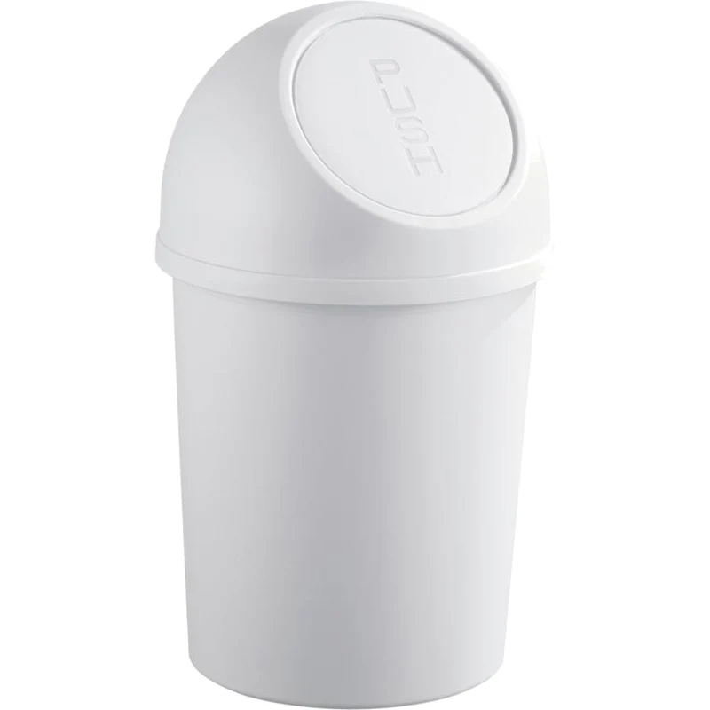 helit Abfallbehälter the flip mit Push-Klappe, 6 Liter