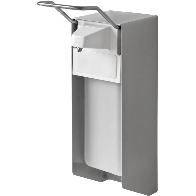 TEMDEX Desinfektionsmittel- und Seifenspender Edelstahl, 500 und 1.000 ml