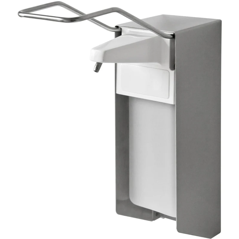 TEMDEX Desinfektionsmittel- und Seifenspender Edelstahl, 500 und 1.000 ml