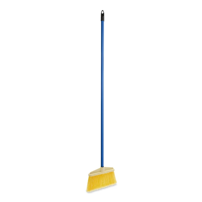 Besen Gartenfreund mit Stiel gelb