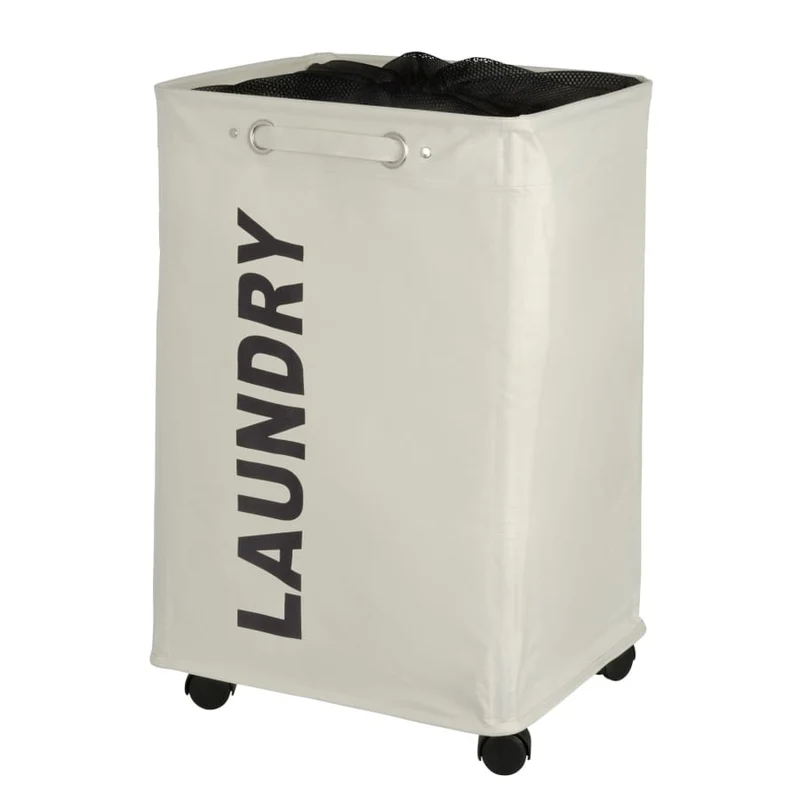 WENKO Quadro Wäschesammler, 79 Liter