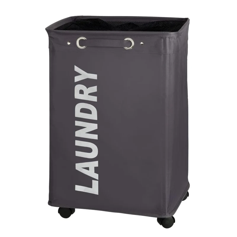 WENKO Quadro Wäschesammler, 79 Liter