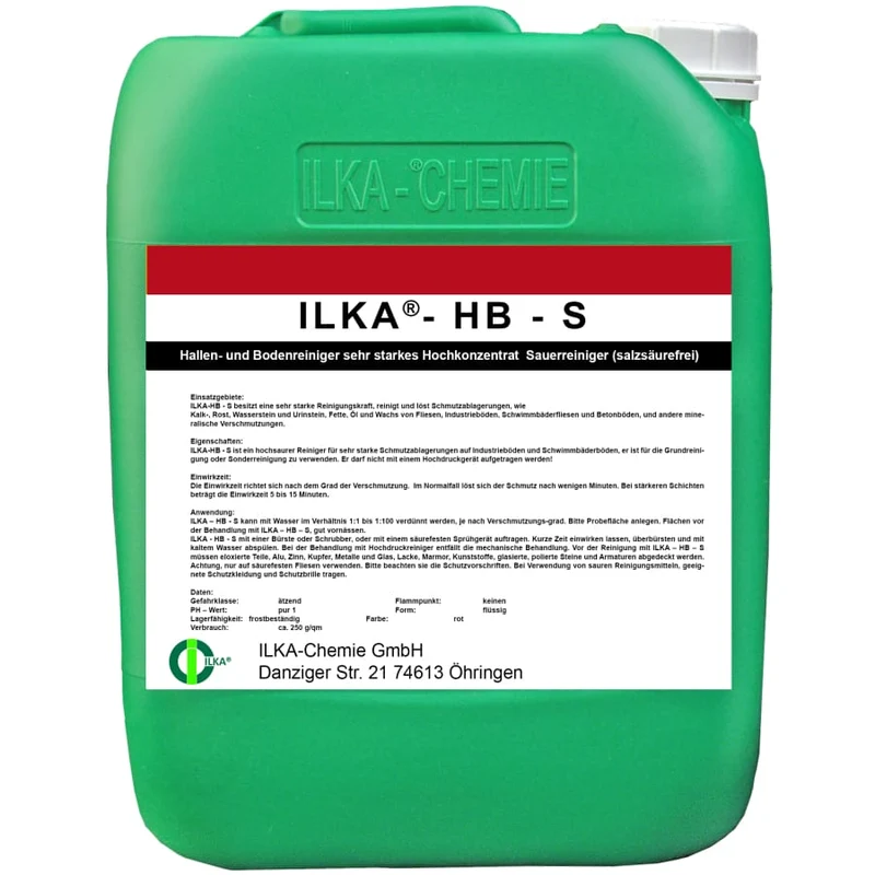 ILKA HB-S Hallen- und Fliesenreiniger Konzentrat