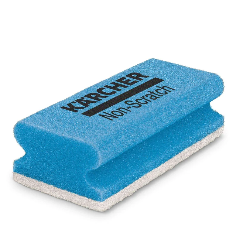 Reinigungsschwamm Non-Scratch weiß/blau