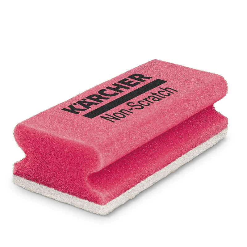 Reinigungsschwamm Non-Scratch weiß/rot