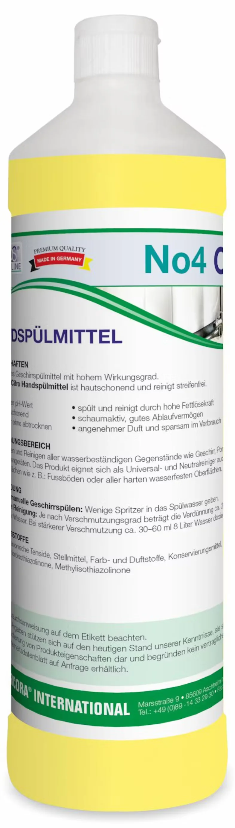 Arcora No4 Citro Handspülmittel