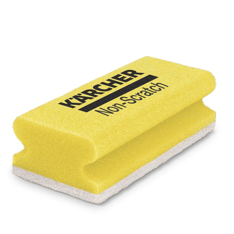 Reinigungsschwamm Non-Scratch weiß/gelb