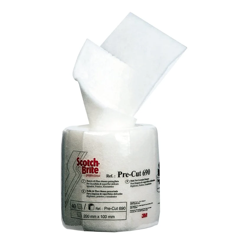 3M Scotch-Brite Universal Reinigungsvlies 690, weiß