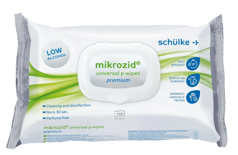 Schülke Desinfektionstücher mikrozid® universal p wipes premium viruzid PLUS