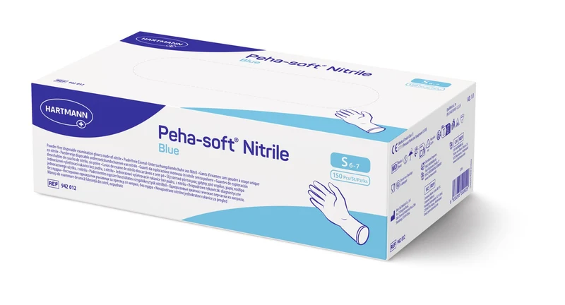 Peha-soft Nitrile Blue S | Packung (150 Stück)