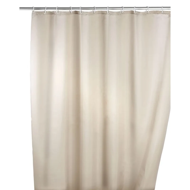 WENKO UNI Anti-Schimmel Duschvorhang, 180 x 200 cm