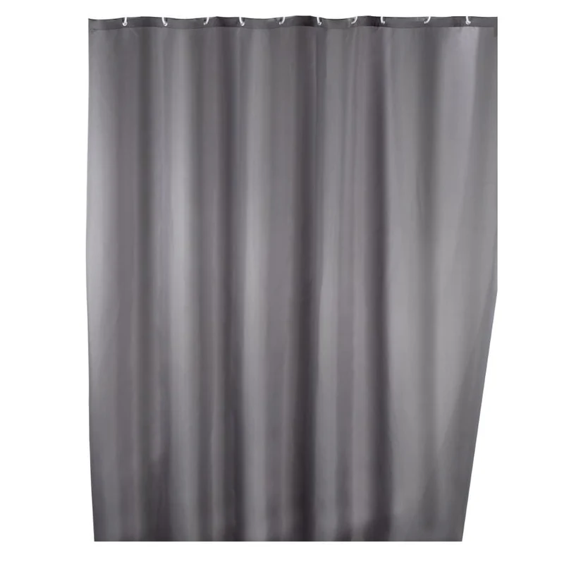 WENKO UNI Anti-Schimmel Duschvorhang, 180 x 200 cm